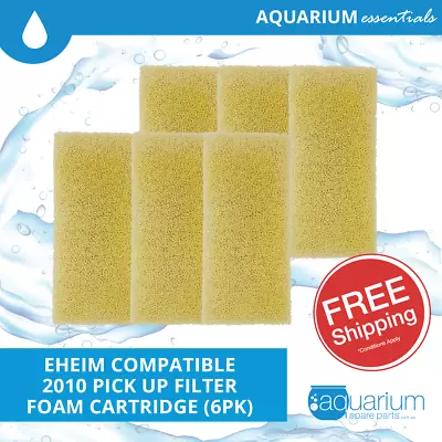 Eheim 2010 Pick Up Compatible Filter Foam Cartridge (6pk) • $23.88