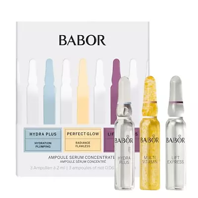 Babor 3-Piece Anti-Aging Ampoule Concentrate Sample Set - Hydrate Protect Lift • $9.95