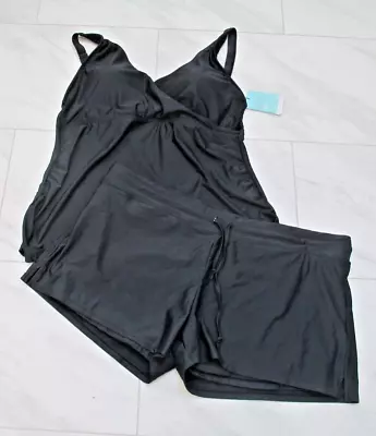 Nwt Kindred Bravely Maternity Nursing Swim Bathing Suit Tankini Shorts Xxl • $29.99