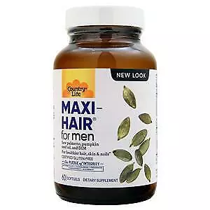 Country Life Maxi-Hair For Men  60 Sgels • $29.47