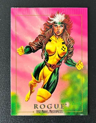 1992 Marvel Masterpieces Rogue #79 Crimp Error Card Rare • $10