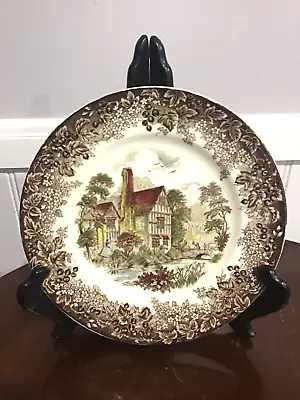 J & G MEAKIN ROMANTIC ENGLAND Huddington Court Worcestershire Plate • $14