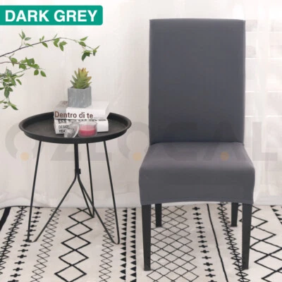 $6.99 • Buy 1/4/6/8Pcs Stretch Dining Chair Cover Removable Slipcover Washable Banquet Event