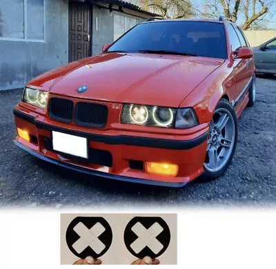 BMW E36 Running Lights Decorative Crosses For Headlights FOR BOSCH ZKW Headlight • $75