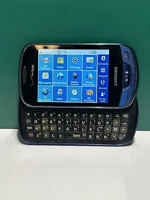 Samsung Brightside SCH-U380 - Blue Verizon 3g Rare Cellular Slider Phone • $6.95