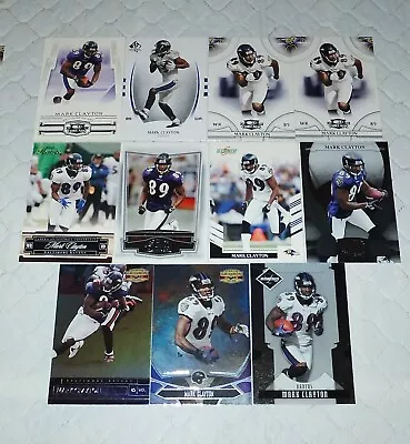 MARK CLAYTON - WR - (2000's) - Ravens / Rams - 11 Card Assorted Lot **You Pick** • $7.99