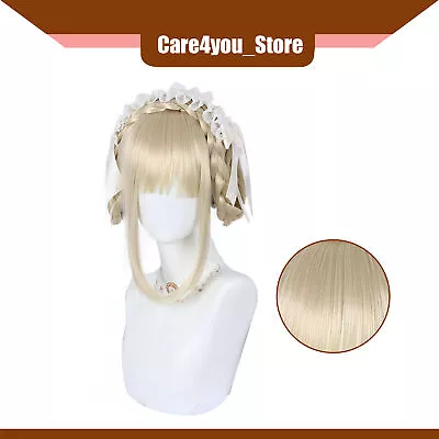 Item Of 1 Women 39  Straight Hair Wigs Beige Long Hair Wigs With Wig Cap • $22.55