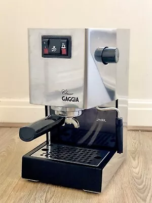 Gaggia Classic Espresso Coffee Machine/Maker - 1425W 2002 Model - Made In Italy • £299