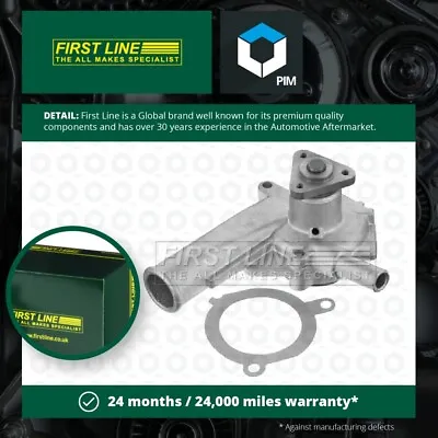 Water Pump Fits FORD FIESTA Mk3 1.0 89 To 91 TLB Coolant Firstline 1126048 New • $33.03