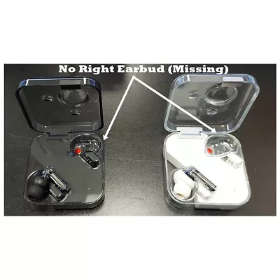 Nothing Ear (1) B181 True Wireless In-Ear Bluetooth Earbuds - NO RIGHT EARBUD • $19.99