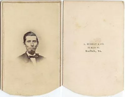 $14.93 • Buy Man With Great Beard + Tinted Lips By A. Hobday + Co., Norfolk, Va., Cdv