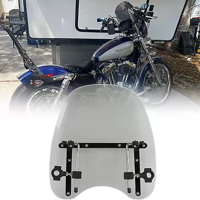 18 X16  Windshield 7/8  1  Handlebar For Harley Sportster Iron XL 1200 883 1200C • $69.29