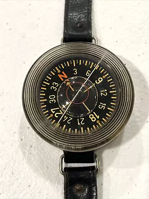 Vintage Original WW2 Luftwaffe AK39 Wrist Compass • $179.95