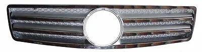 Grille For Mercedes Benz SL W129 R129 SL500 SL600 AMG-Style 90-02 Chrome&Silver • $164.96