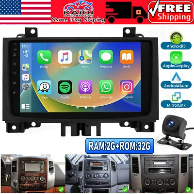 For 2006-2017 Mercedes-Benz Sprinter Android 13 Radio Stereo GPS Wifi Carplay FM • $139.85
