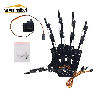 Five Fingers Manipulator Claw Arm Left Hand + Servos DIY For Robot DIY Assembled • $68.58
