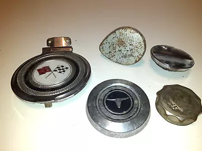 Lot Of Vintage Gas Caps!! • $60