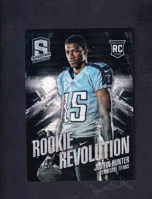 $5.99 • Buy 2013 Panini Spectra Rookie Revolution Atomic Black #16 Justin Hunter RC 1/1