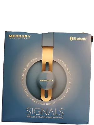 Merkury Innovations Bluetooth Signals Wireless Headphones W/mic- 9hrs Of Music  • $8.99