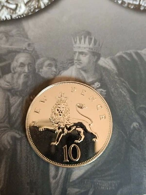 £6.72 • Buy 1972 ROYAL MINT PROOF TEN PENCE COIN - None Issued For Circulation - SCARCE