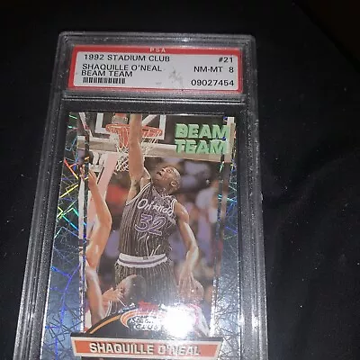 1992-93 Topps Stadium Club - Beam Team Members Only #21 Shaquille O'Neal (RC) • $250