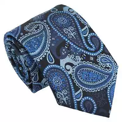 Mens Modern Style Classic Tie Paisley Bohemian Formal Wedding Necktie By DQT • £8.49