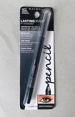 Maybelline Lasting Drama EYELINER Gel Pencil 602 Smooth Charcoal - WATERPROOF • $2.94