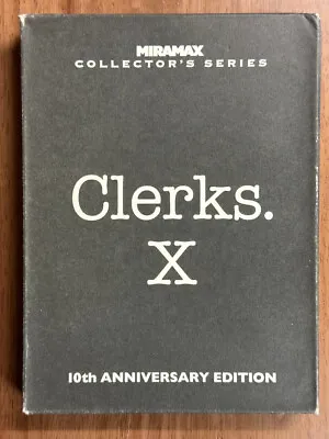 Clerks X DVD 1994 Cult Movie Comedy Classic 3 Disc Collector's Edition Region 1 • $33.65