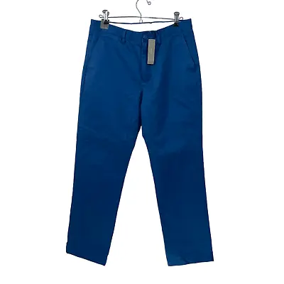 NEW J. Crew Urban Slim Fit Broken-In Chino Pants MENS 33x 30 Blue NWT • $24.49