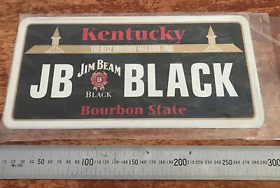 $29.50 • Buy Jim Beam Black Novelty Number License Plate  1999 Issue MANCAVE