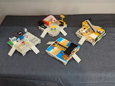 Vintage 1980's - Galoob Micro Machines - Travel City Playsets - Lot Of 4 • $9.99