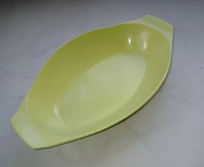 Gaydon Melmex Vintage Bowl Serving Dish Retro 1960s  Melamine Lime Green • £9.99