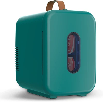 $99.99 • Buy ADVWIN 10L 10 Can Portable Mini Fridge, Compact Car Refrigerator Skincare Fridge