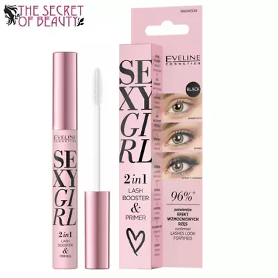 £5.79 • Buy Eveline Sexy Girl 2 In 1 Lash Booster & Mascara Primer Conditioner 10ml