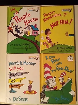 Lot Of 4 Vintage Dr. Seuss Books • $10