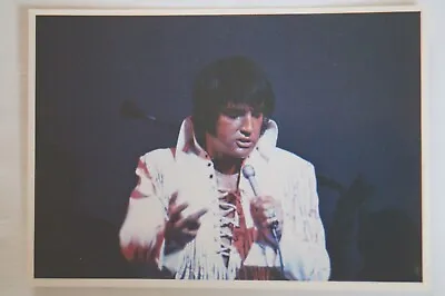 Superstars Vintage 1975 Top Sellers Large Bend & Peel Decal Card - Elvis Presley • $13.45
