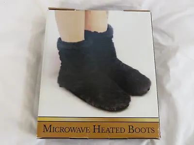 Microwave Heated BootiesBlack Plush  • $22.95