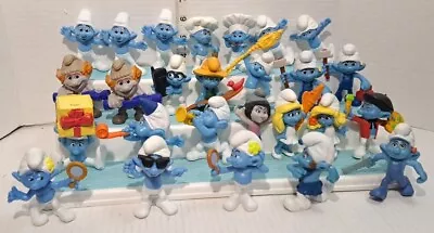 Vintage Smurfs Figures PVC McDonalds 26pc Lot Happy Meal Toy 2011 & 2013 Peyo • $44.50