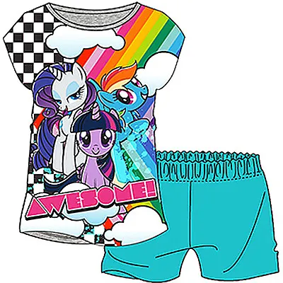 NEW Girls My Little Pony Print Pyjama Set 3 -10 Years • £6.99