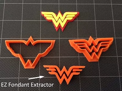 Wonder Woman  Cookie Cutter / Fondant Cutter / Cupcake Topper • $6