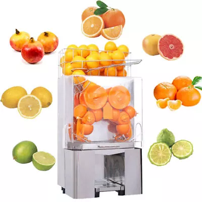 Automatic Electric Citrus Orange Juicer Squeezer Extractor Juice Maker Machine • £699
