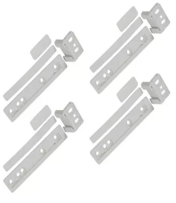 4 X Integrated Fridge & Freezer Door Fixing Slide Mounting Bracket Kit   36035x4 • £12.50