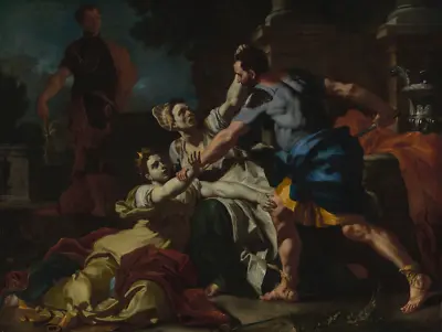 Death Of Messalina | Francesco Solimena | 1712 Renaissance Roman Empire Print • $69.95