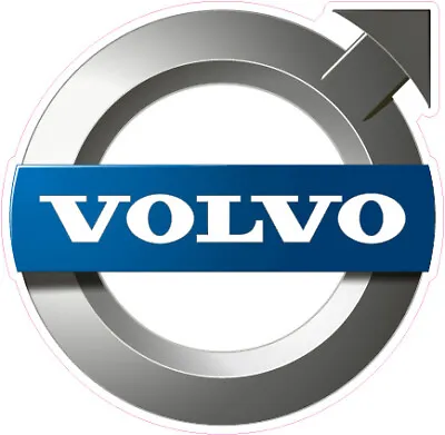 Volvo Logo Vinyl Bumper Sticker Window Decal Multiple Sizes • $4
