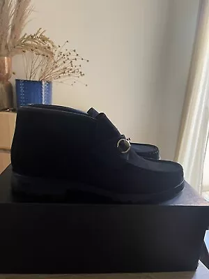 £440 • Buy Gucci Boots Black Suede Mens Size 10