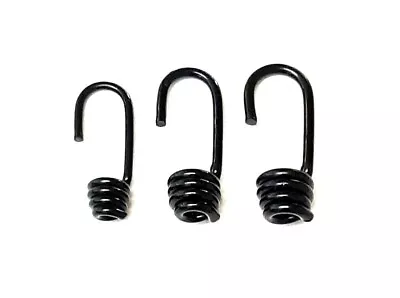 £3.25 • Buy Plastic Coated Steel Wire Hooks 6mm 8mm 10mm For Bungee Shock Cord Rope Elastic