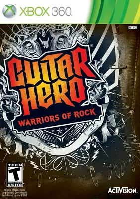 Guitar Hero: Warriors Of Rock (Xbox 360) [PAL] - WITH WARRANTY • $23