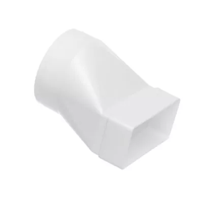 £9.43 • Buy 100mm Ducting Round To Rectangular Adaptor 110x55mm Flat Duct Channel Connector