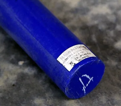 Sustarin C Plastic Rod Lathe Turning Machining Rod 2  X 6  Blue Round Bar • $19