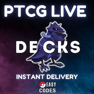 Decks Codes Online Pokemon TCG Live Instant Delivery • $2.49